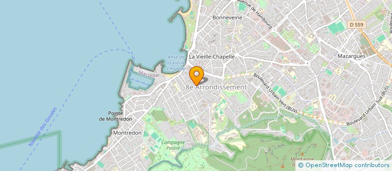 localisation de l'entreprise ROISSAC à MARSEILLE