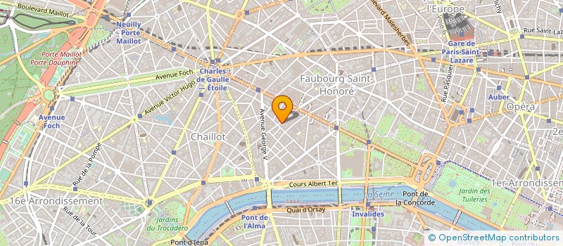 localisation de l'entreprise ROISSY FILMS à PARIS