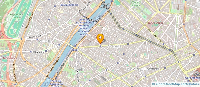 localisation de l'entreprise ROJ  PARIS