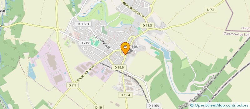 localisation de l'entreprise ROJAS LIMITED à AUNEAU-BLEURY-SAINT-SYMPHORIEN