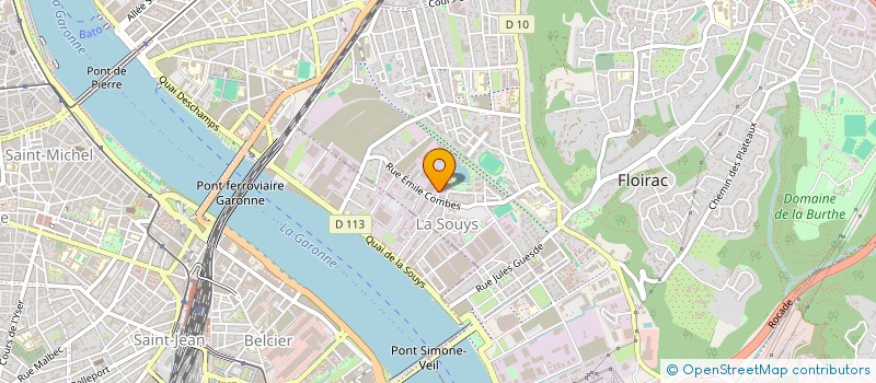 localisation de l'entreprise ROJE  FLOIRAC