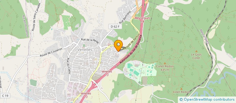 localisation de l'entreprise ROJE  VENELLES