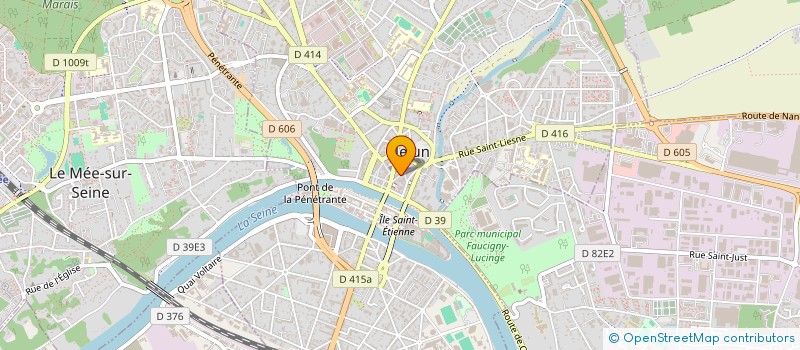 localisation de l'entreprise ROJE à MELUN