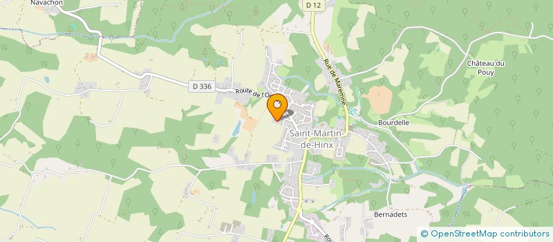 localisation de l'entreprise ROJENVA CAPITAL  SAINT-MARTIN-DE-HINX