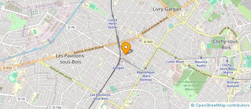 localisation de l'entreprise ROJHAVINE à LIVRY-GARGAN