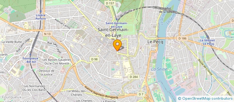 localisation de l'entreprise ROJO  SAINT-GERMAIN-EN-LAYE