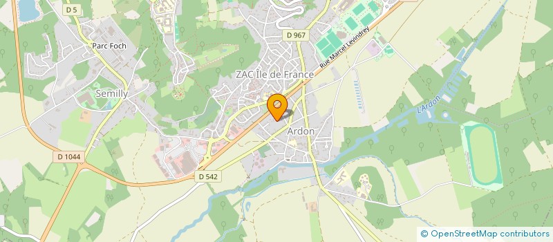 localisation de l'entreprise ROJO à LAON