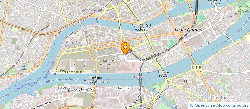 localisation de l'entreprise ROK IMMOBILIER  NANTES