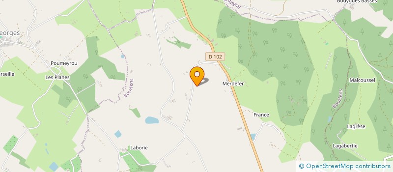 localisation de l'entreprise ROKA  BOURLENS