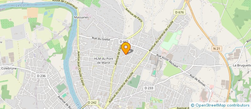 localisation de l'entreprise ROKA  VILLENEUVE-SUR-LOT