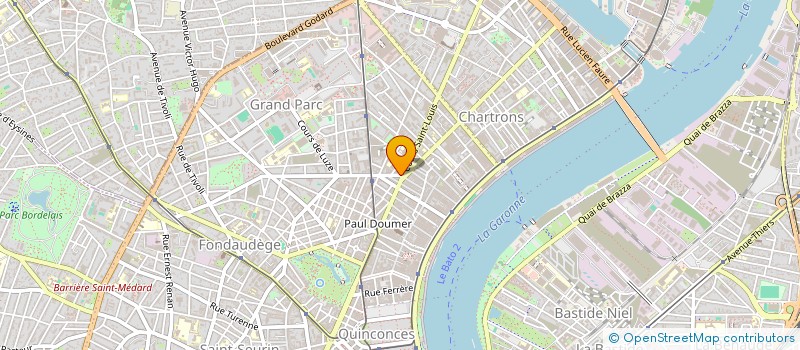 localisation de l'entreprise ROKE THE CASBAH  BORDEAUX