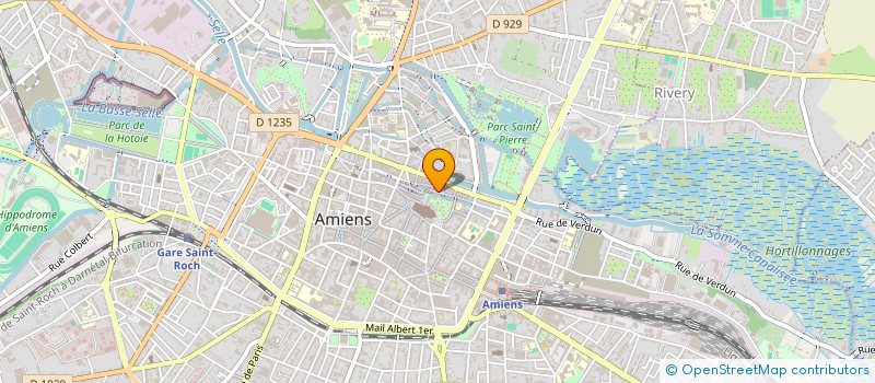 localisation de l'entreprise ROKFA SERVICE à AMIENS