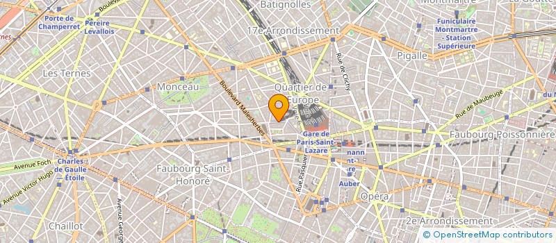 localisation de l'entreprise ROKI EUROPE à VERSAILLES