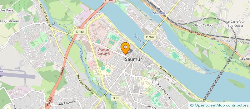 localisation de l'entreprise ROKIA  SAUMUR