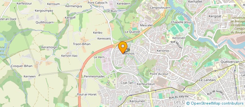 localisation de l'entreprise ROKISWIMS à BREST