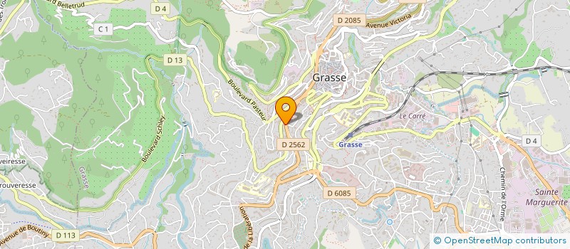 localisation de l'entreprise ROKNIC VISEKRUNA à GRASSE