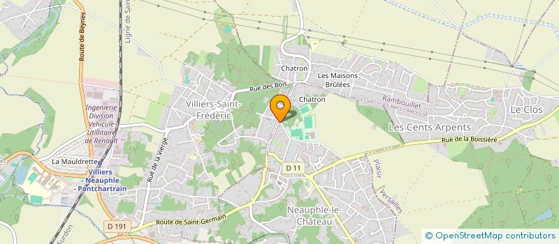 localisation de l'entreprise ROKOL  NEAUPHLE-LE-CHATEAU