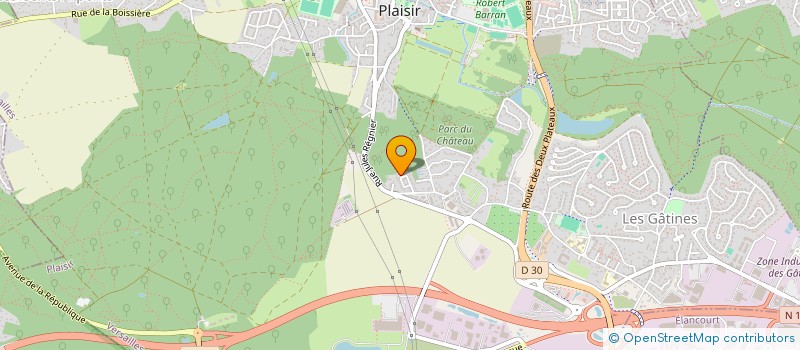 localisation de l'entreprise ROKOUTAKI  PLAISIR