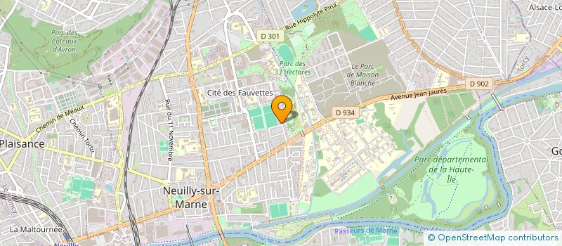 localisation de l'entreprise ROKYS BEBBE à NEUILLY-SUR-MARNE