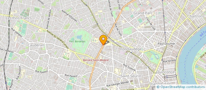 localisation de l'entreprise ROL à BORDEAUX