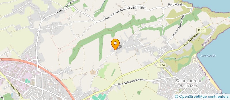 localisation de l'entreprise ROL à PLERIN