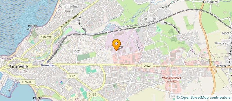 localisation de l'entreprise ROL NORMANDIE  GRANVILLE