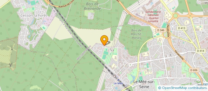 localisation de l'entreprise ROL TP à LE MEE-SUR-SEINE