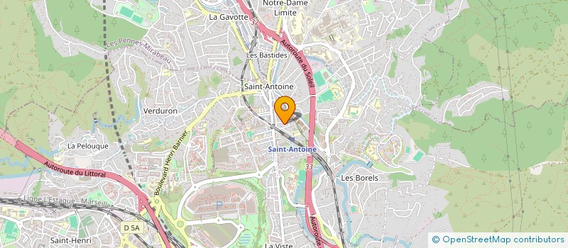 localisation de l'entreprise ROLADIN PLUS  MARSEILLE