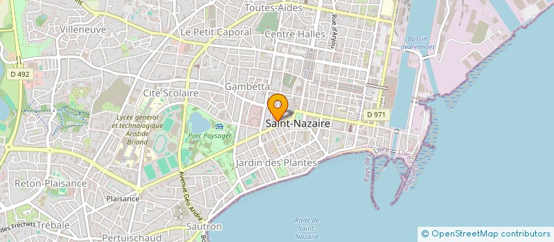 localisation de l'entreprise ROLAJUETSIOLTH  SAINT-NAZAIRE