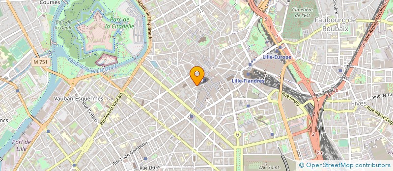 localisation de l'entreprise ROLAND BOULOGNE à LILLE