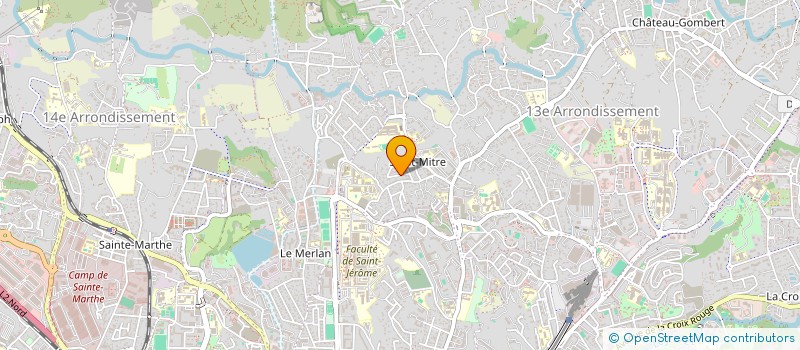 localisation de l'entreprise ROLAND DERKUM CONSEILS  MARSEILLE