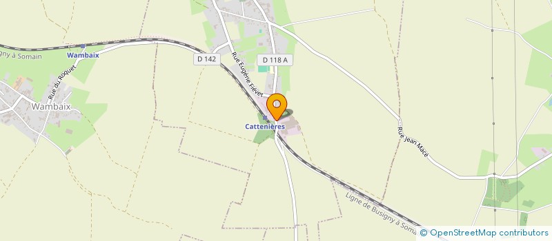 localisation de l'entreprise ROLAND EMBALLAGES  CATTENIERES
