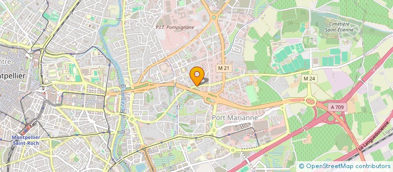 localisation de l'entreprise ROLAND FINOTTO DEVELOPPEMENT à MONTPELLIER