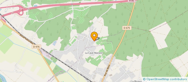 localisation de l'entreprise ROLAND KEVIN  SAINT-ROMAIN-SUR-CHER