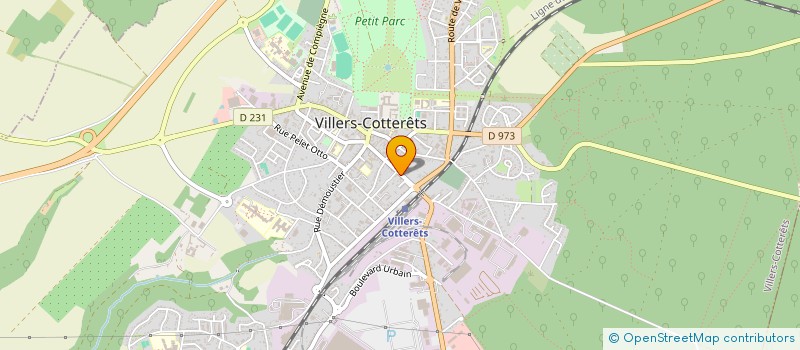 localisation de l'entreprise ROLAND-LAMANT CONSEILS ET PATRIMOINE à VILLERS-COTTERETS