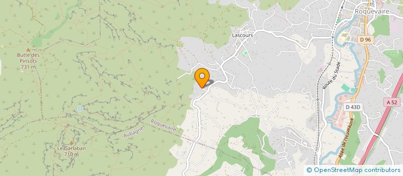 localisation de l'entreprise ROLAX  ROQUEVAIRE