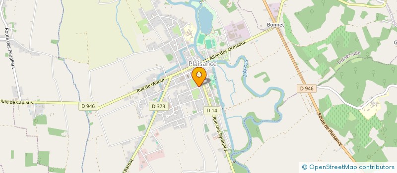 localisation de l'entreprise ROLBER  PLAISANCE