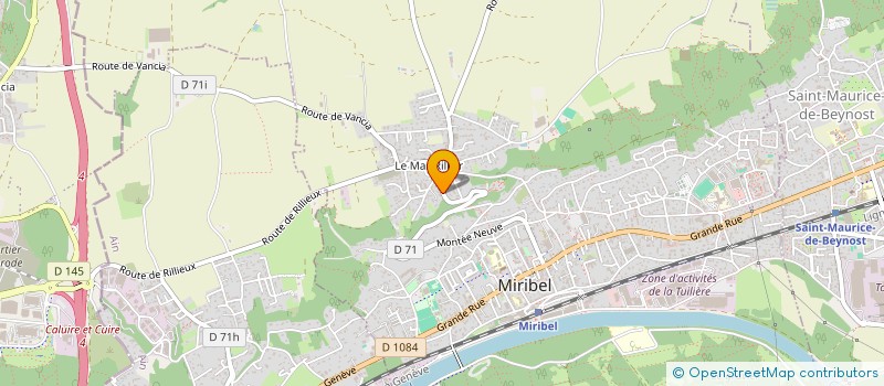localisation de l'entreprise ROLDA à NEYRON