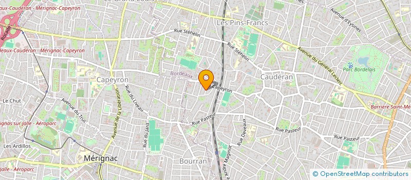 localisation de l'entreprise ROLDAN NATHALIE à BORDEAUX