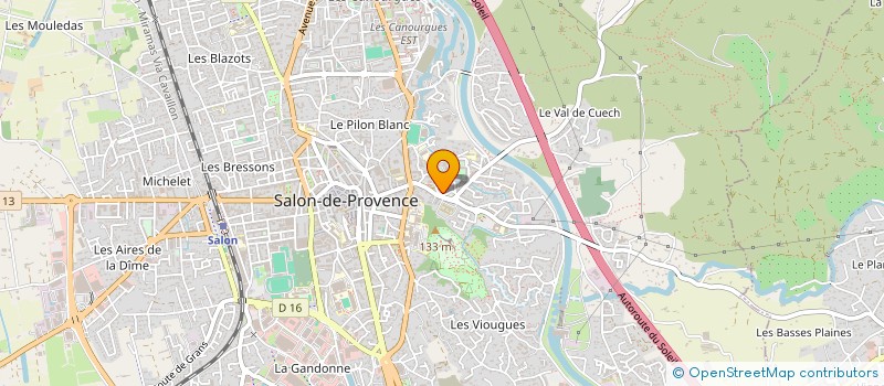 localisation de l'entreprise ROLE THE DICE  SALON-DE-PROVENCE