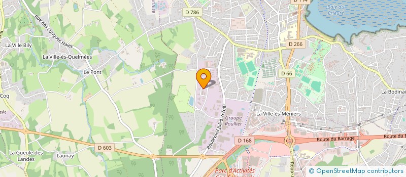 localisation de l'entreprise ROLEC FINANCIERE  DINARD