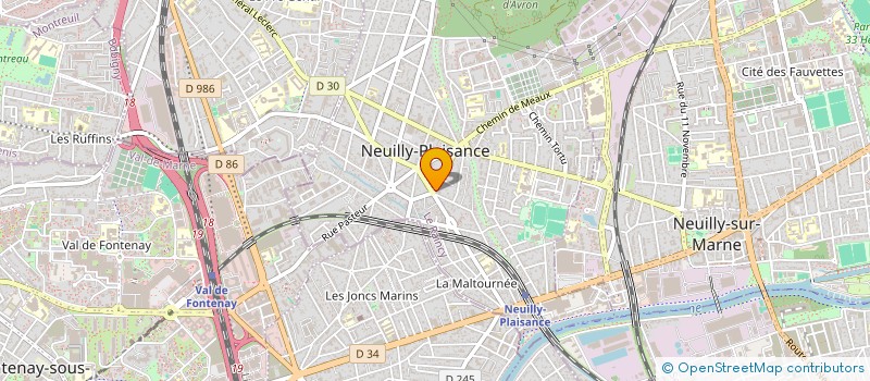 localisation de l'entreprise ROLES RENOV à NEUILLY-PLAISANCE