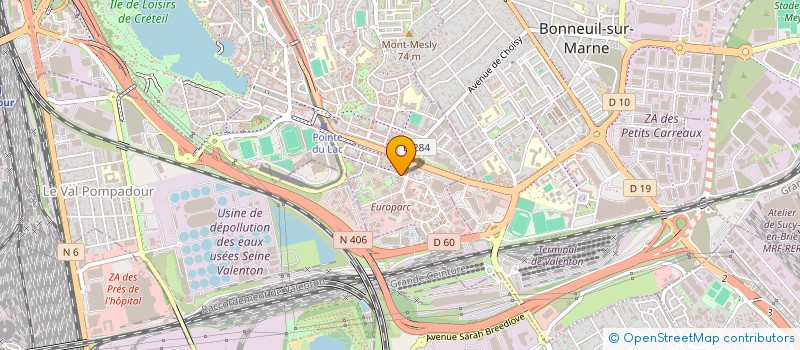 localisation de l'entreprise ROLESCO à CRETEIL