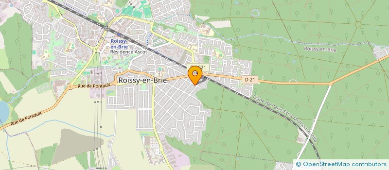 localisation de l'entreprise ROLF NGONDO  ROISSY-EN-BRIE