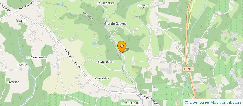 localisation de l'entreprise ROLI à BERGERAC