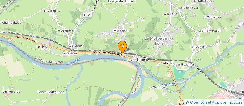 localisation de l'entreprise ROLI  MOTTE-SAINT-JEAN (LA)