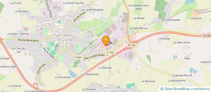 localisation de l'entreprise ROLI  SAINT-MEEN-LE-GRAND