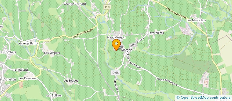 localisation de l'entreprise ROLIBA  VILLIE-MORGON