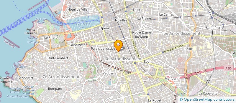localisation de l'entreprise ROLIN SARL à MARSEILLE