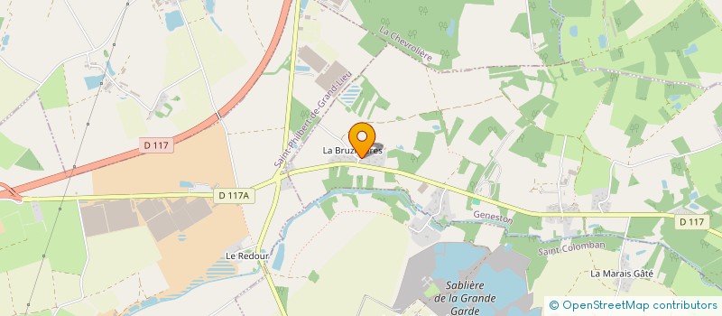 localisation de l'entreprise ROLINE  GENESTON